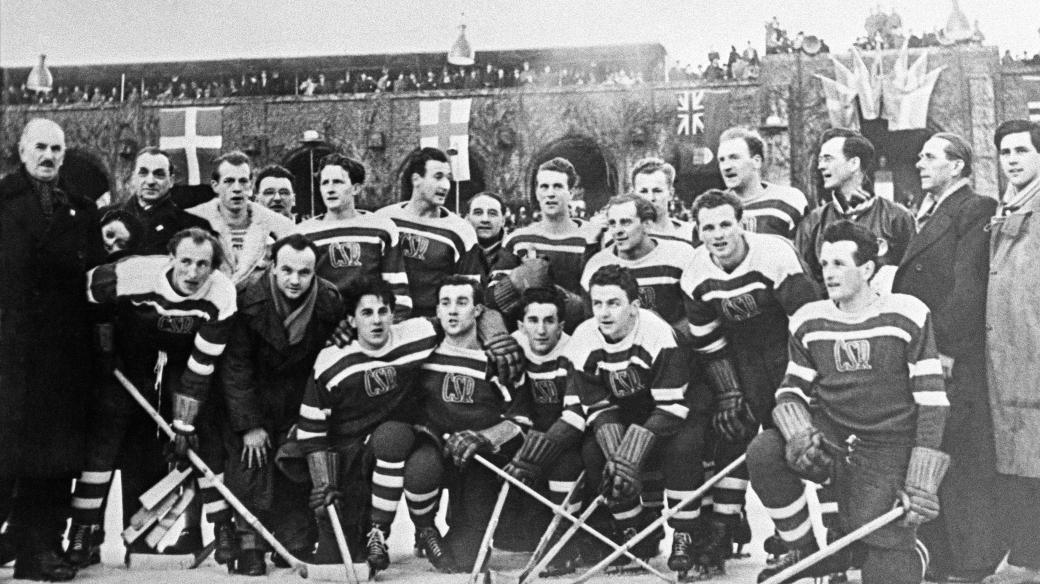 Československé hokejové mužstvo, MS Stockholm 1949