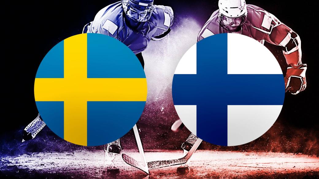 Švédsko - Finsko MS hokej 2024