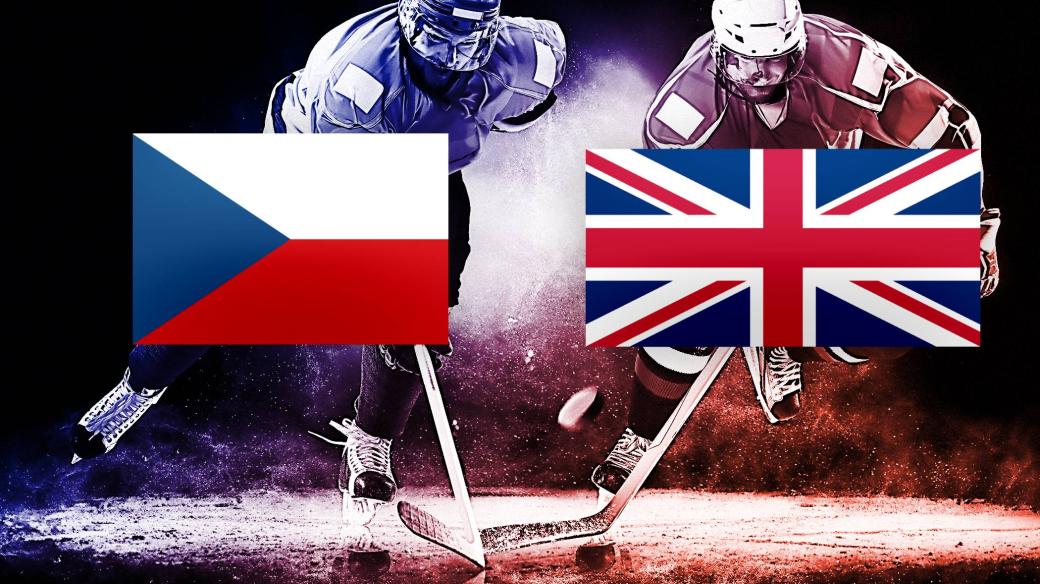 Česko - Velká Británie MS hokej 2024