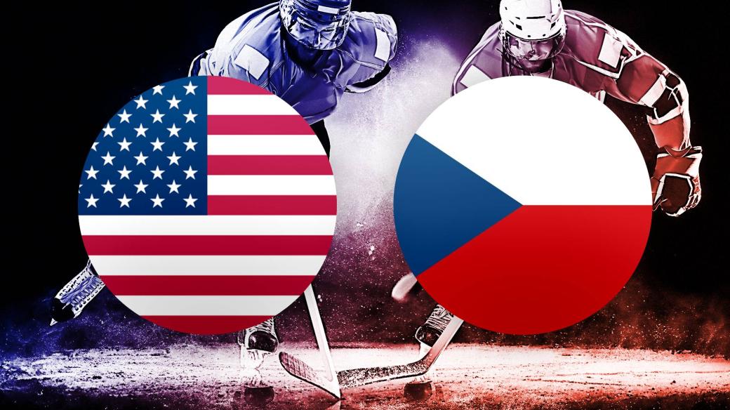 USA - Česko MS hokej 2024