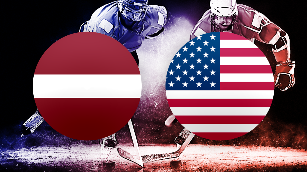 Lotyšsko - USA MS hokej 2024