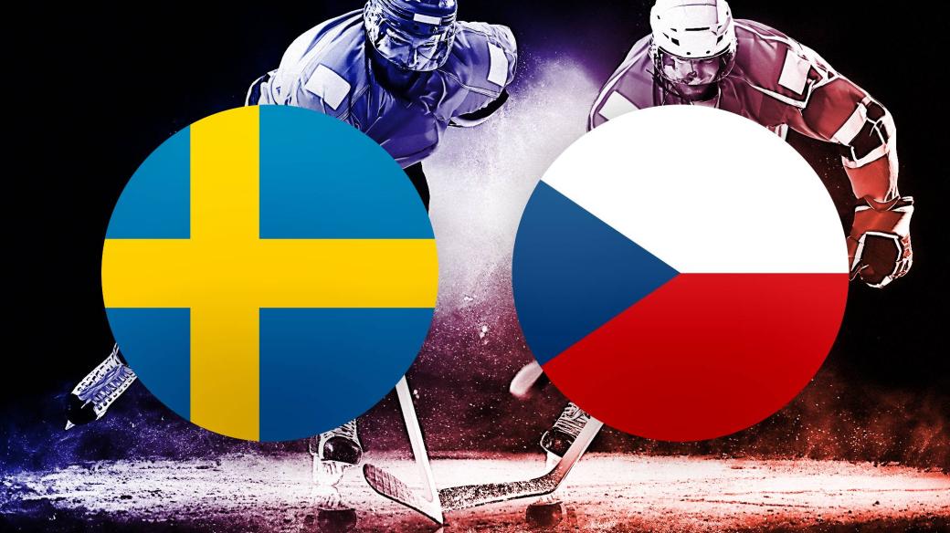 Švédsko - Česko Semifinále MS hokej 2024