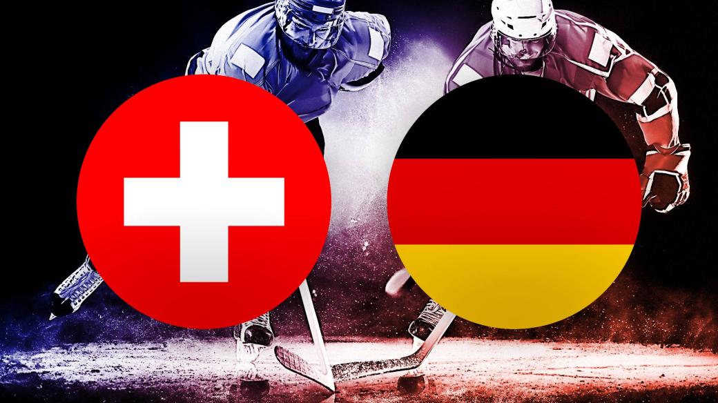 Švýcarsko - Německo MS hokej 2024