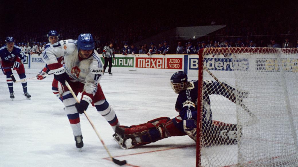 Vladimír Růžička na světovém šampionátu v roce 1985