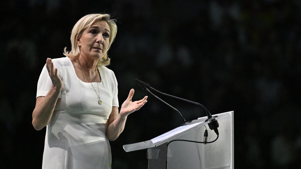 Marine Le Penová, předsedkyně francouzského Národního sdružení
