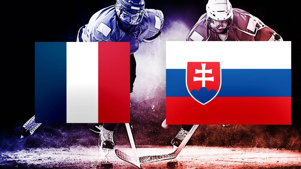 Francie - Slovensko MS hokej 2024