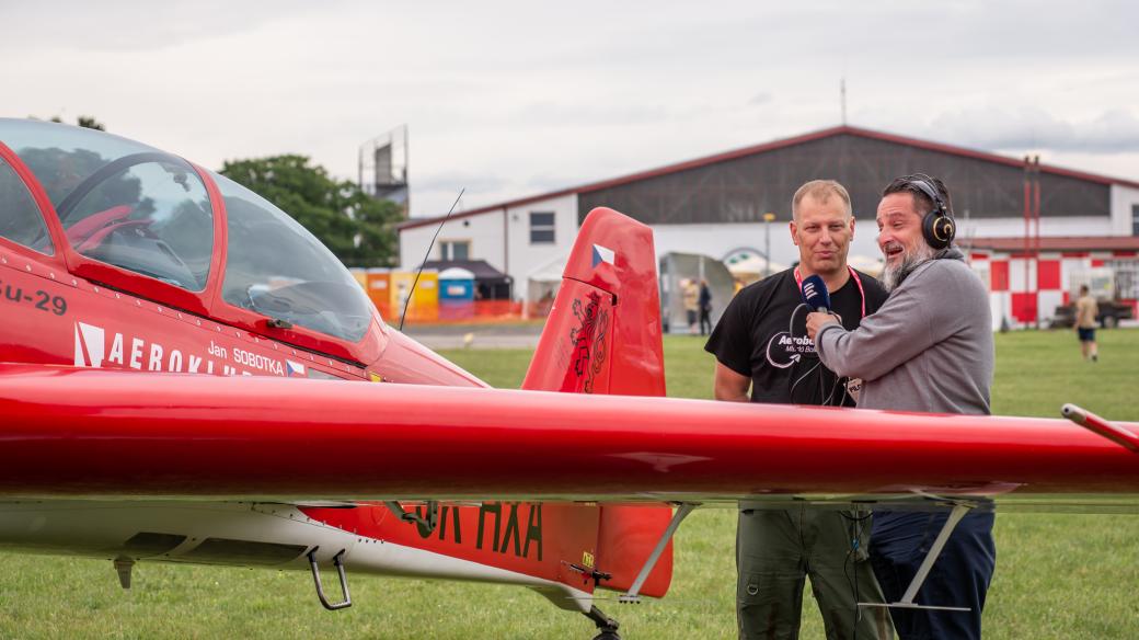 Historical Airshow 2024 v Mladé Boleslavi - moderátor Honza Macoun