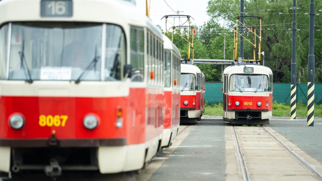 Tramvaje v Ústředních dílnách DP