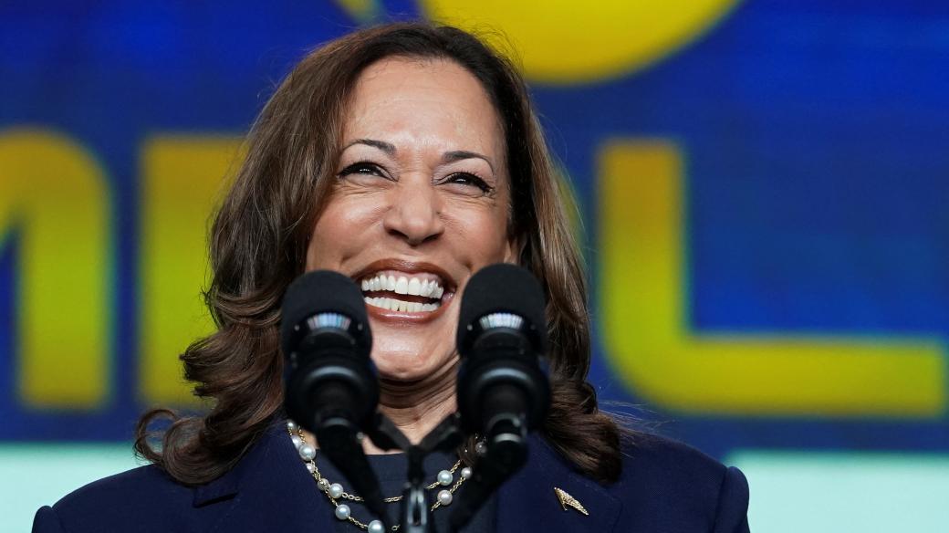 Americká kandidátka na prezidentku Kamala Harrisová