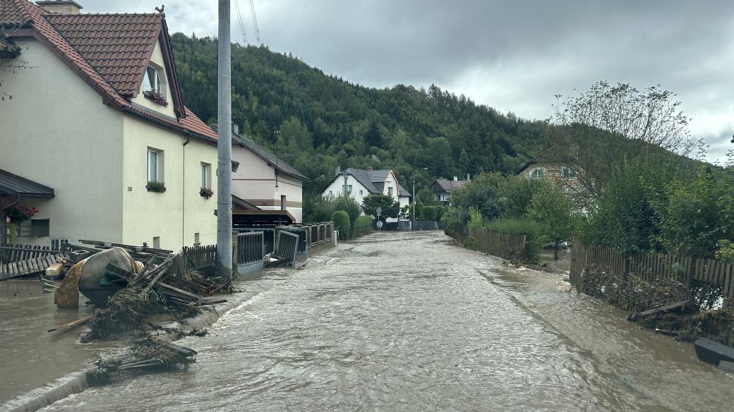 Povodně v Hanušovicích