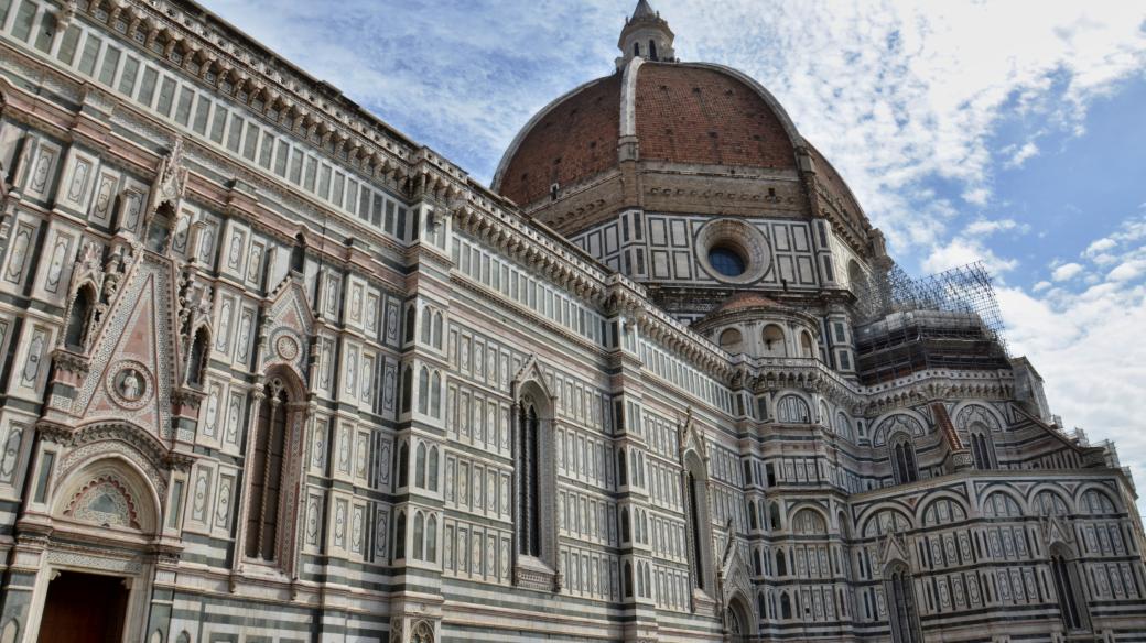 Itálie, Florencie, dóm Santa Maria del Fiore