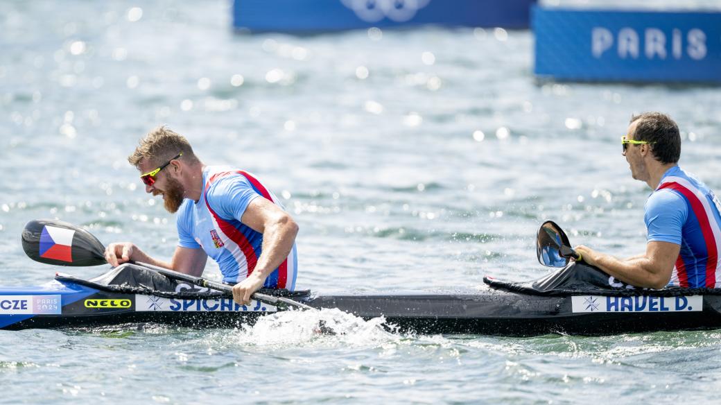 Jakub Špicar při olympijském závodě (archivní foto)