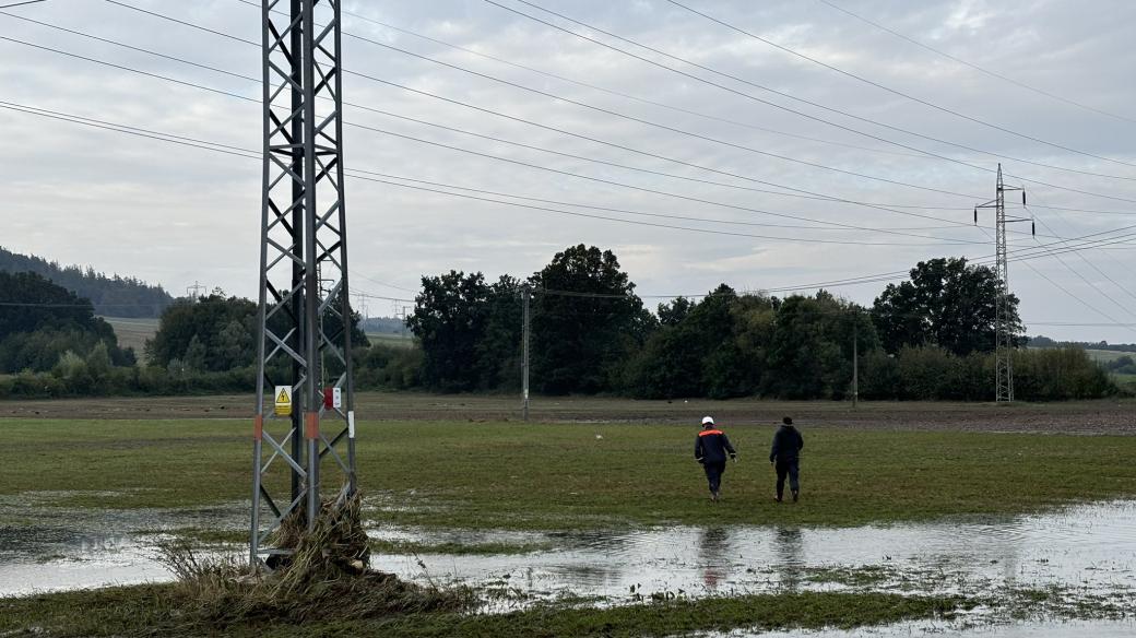 Krnov bez elektřiny čtvrtý den (17. září 2024)