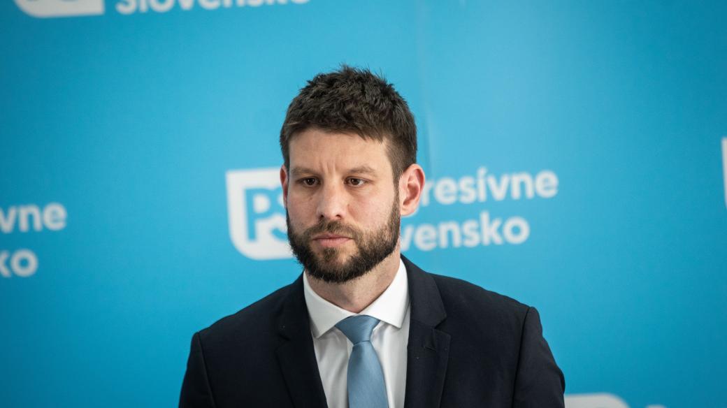 Předseda PS Michal Šimečka