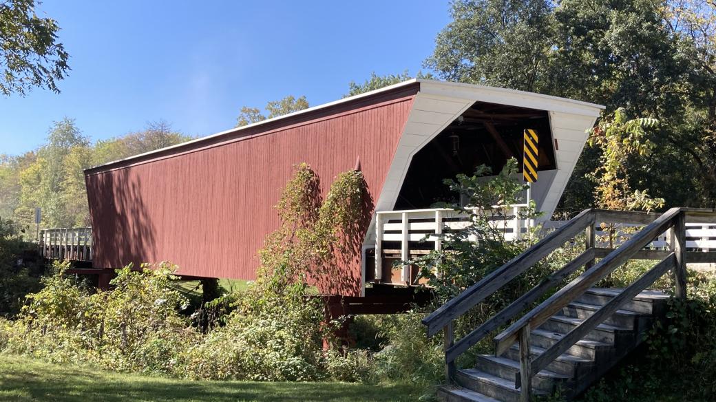 Cedar bridge byl v posledních třiceti letech po požáru už dvakrát renovován