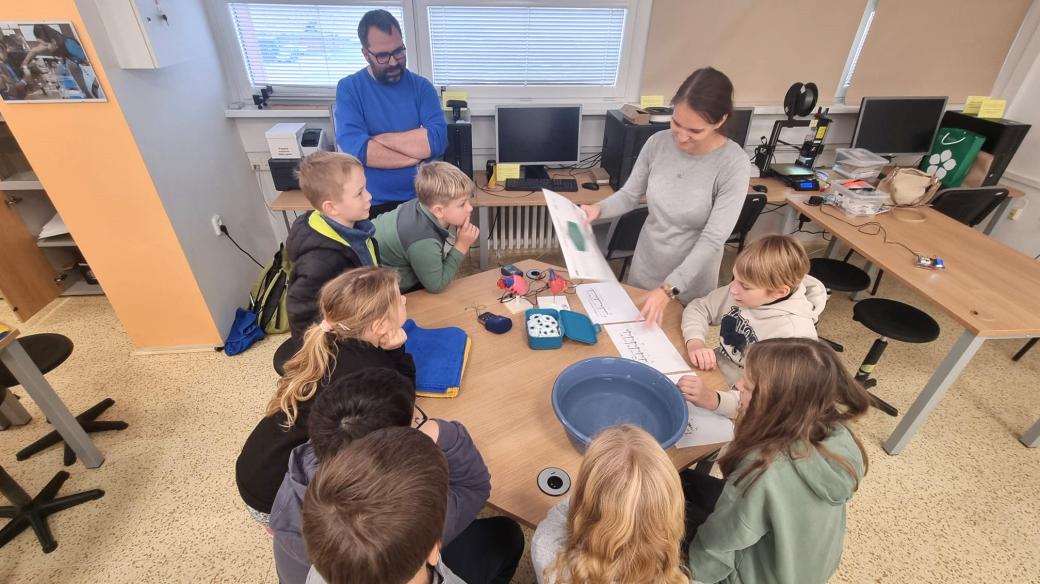 Workshop studentů oboru Učitelství science pro žáky základních škol