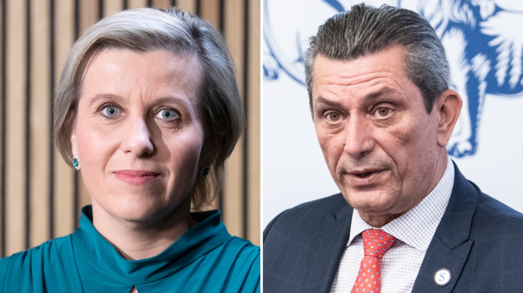 Jana Mračková Vildumetzová (ANO) a Zdeněk Nytra (ODS)