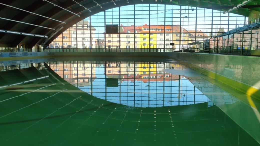 Zimní stadion v Chebu