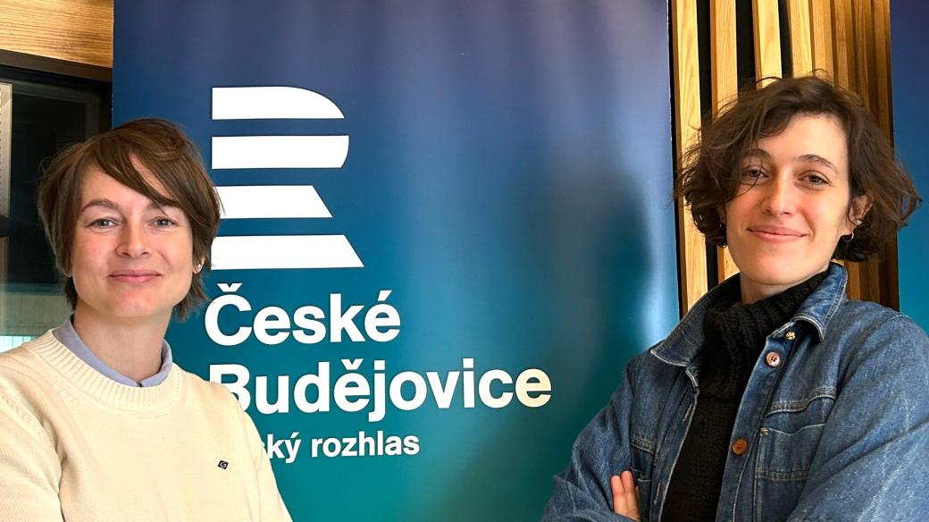 Karolína Rachačová (vlevo) a Anna Hořejší z projektového týmu České Budějovice – Evropské hlavní město kultury 2028