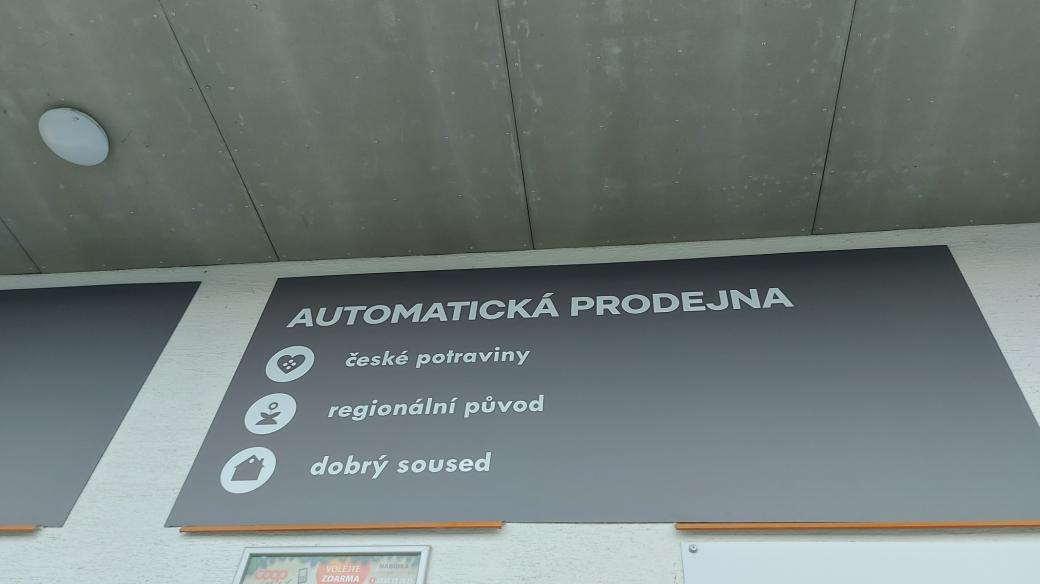 Automatická prodejna v Berouně