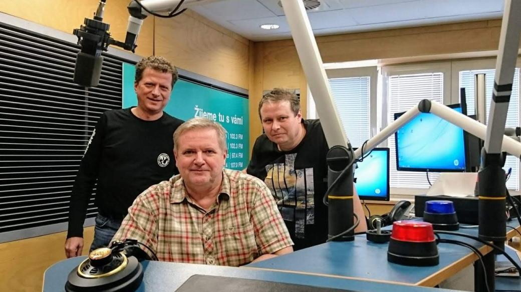 Tři veteráni: Jaroslav Hoření, Pavel Kudrna, Aleš Mastník