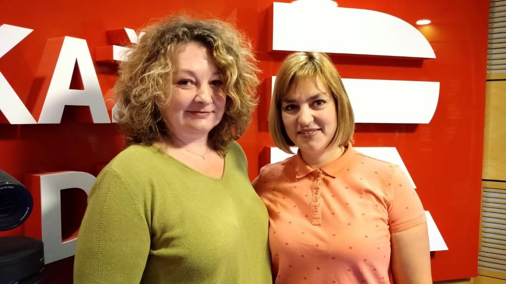 Dcery Radka Pilaře Barbora Komrzyová a Marina Odvárková