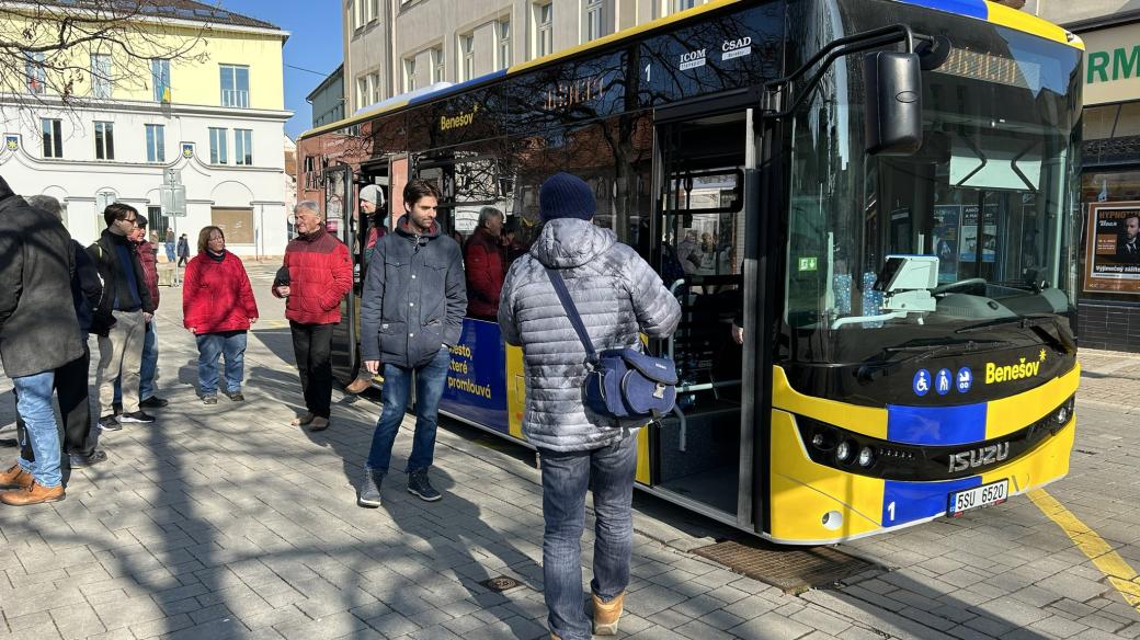 Nové autobusy MHD v Benešově