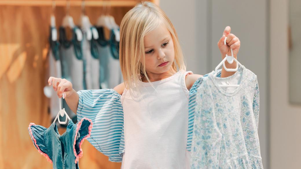 Pro děti je výběr oblečení prostor k sebevyjádření