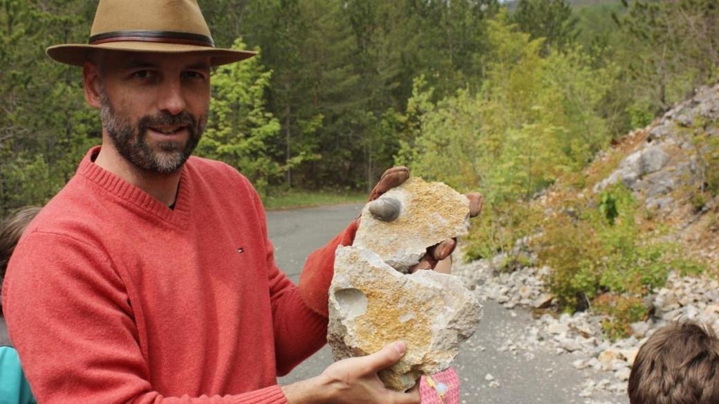 Geologické vycházky se Štěpánem Rakem jsou plné adrenalinu a zajímavých nálezů