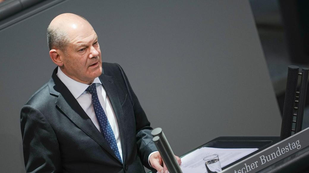 Německý kancléř Olaf Scholz