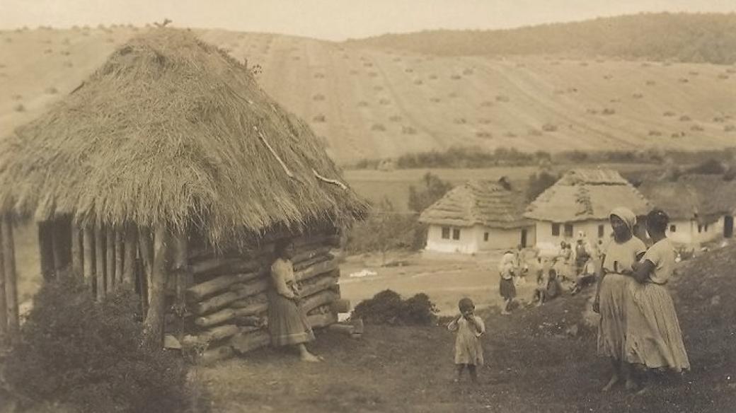 Slovenští Romové (z Matiašoviec), pravděpodobně začátek 20. století