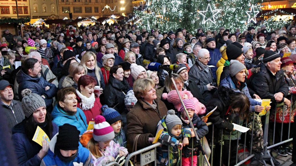 Tradiční zpívání koled s Českým rozhlasem Plzeň