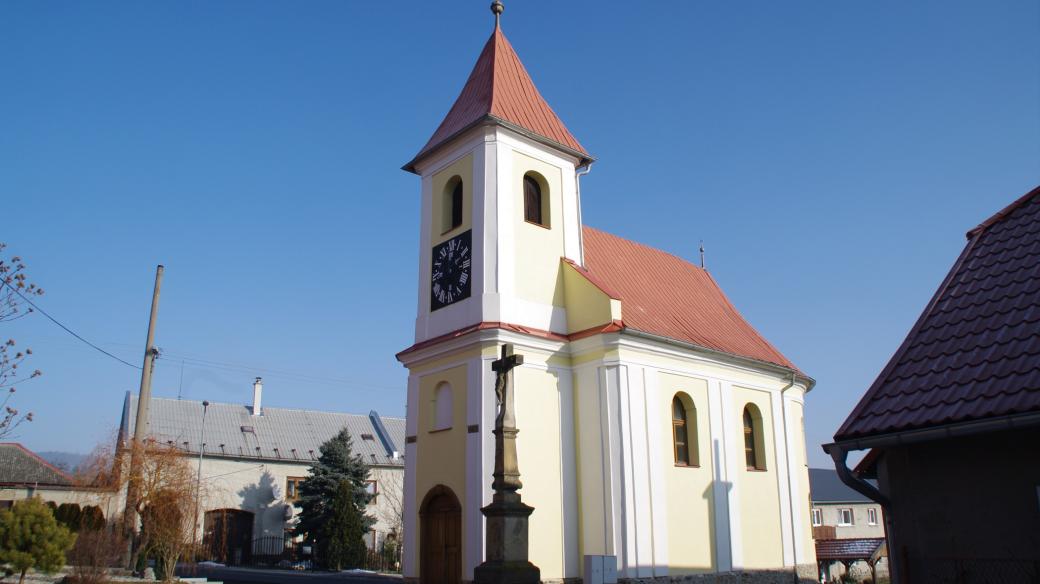 Kaple sv. Petra a Pavla vysvěcená v roce 1829
