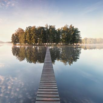 Rybník, jezero (ilustrační foto)