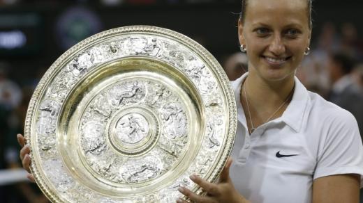 Petra Kvitová je dvojnásobnou wimbledonskou vítězkou