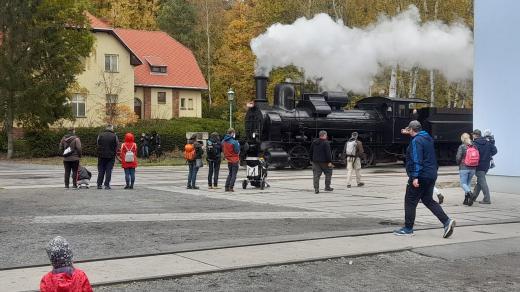 Loučení s párou v Muzeu ČD v Lužné u Rakovníka