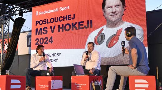 Martin Procházka přivítal ve Speciálu Radiožurnálu Sport Jaroslava Špačka