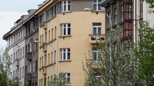 Bytové domy v Praze