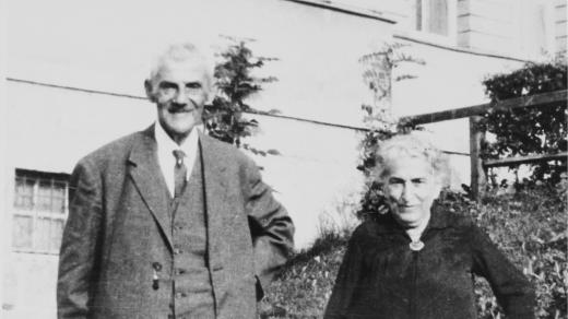 Hermann a Julie Kafka, rodiče spisovatele Franze Kafky