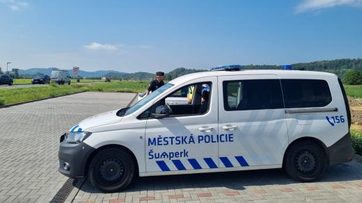 Šumperská policie pomáhá pěti okolním obcím s dodržováním rychlosti na silnicích