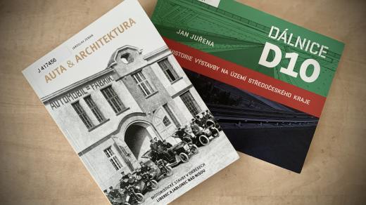 Knihu Auta & architektura vydal Národní památkový ústav, publikaci Dálnice D10 vydala Středočeská vědecká knihovna v Kladně