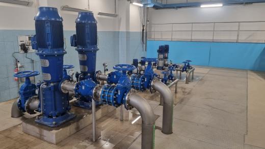 Úpravna vody po modernizaci v Moravičanech na Šumpersku