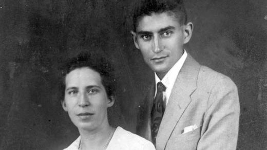 Felice Bauer a Franz Kafka v roce 1917