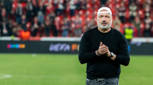 Trenér Slavie Jindřich Trpišovský