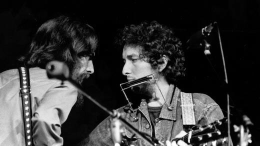 George Harrison a Bob Dylan