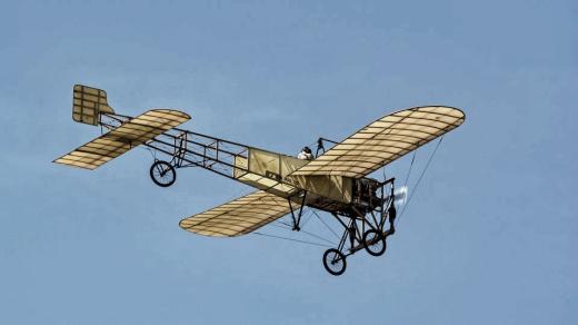 Historický stroj Blériot XI