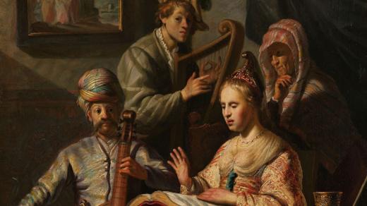 Musical Company, Rembrandt van Rijn, 1626; ;