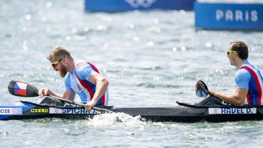 Jakub Špicar při olympijském závodě (archivní foto)