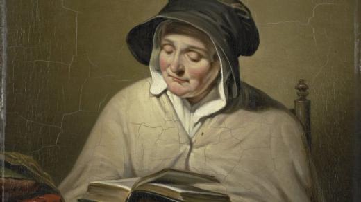 Cornelis Kruseman: Old Woman Reading; Rijksmuseum; ;