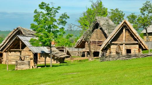 Archeoskanzen Modrá